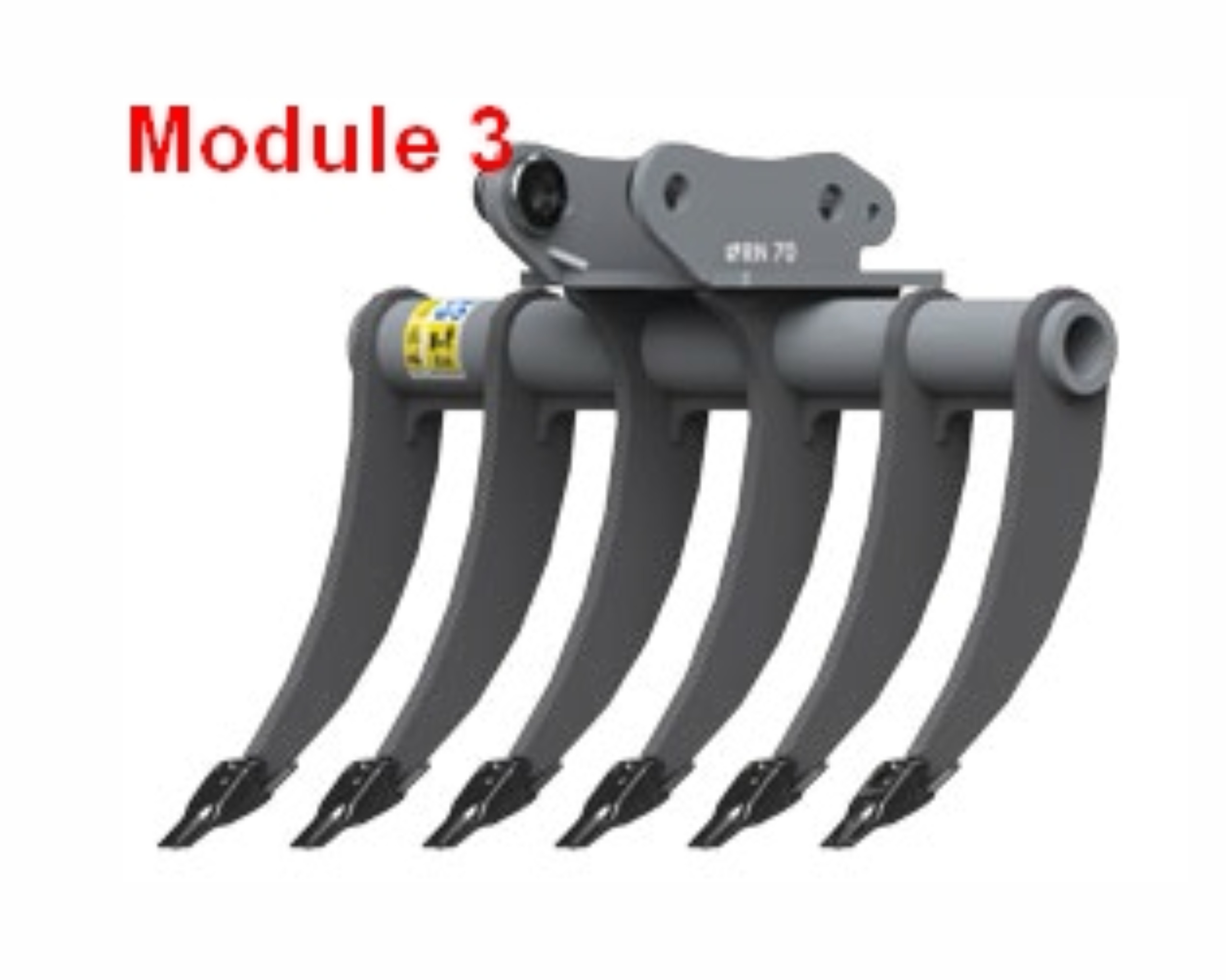 ACB godet rateau module 3